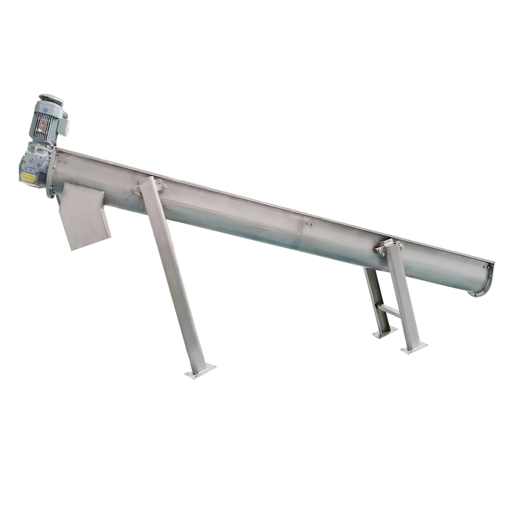 Helt automatisk slam Axleless Spiral Transportör QXWZ